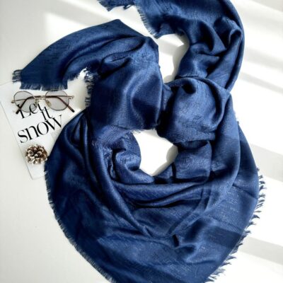 روسری نخی ژاکارد کد 101۶۹