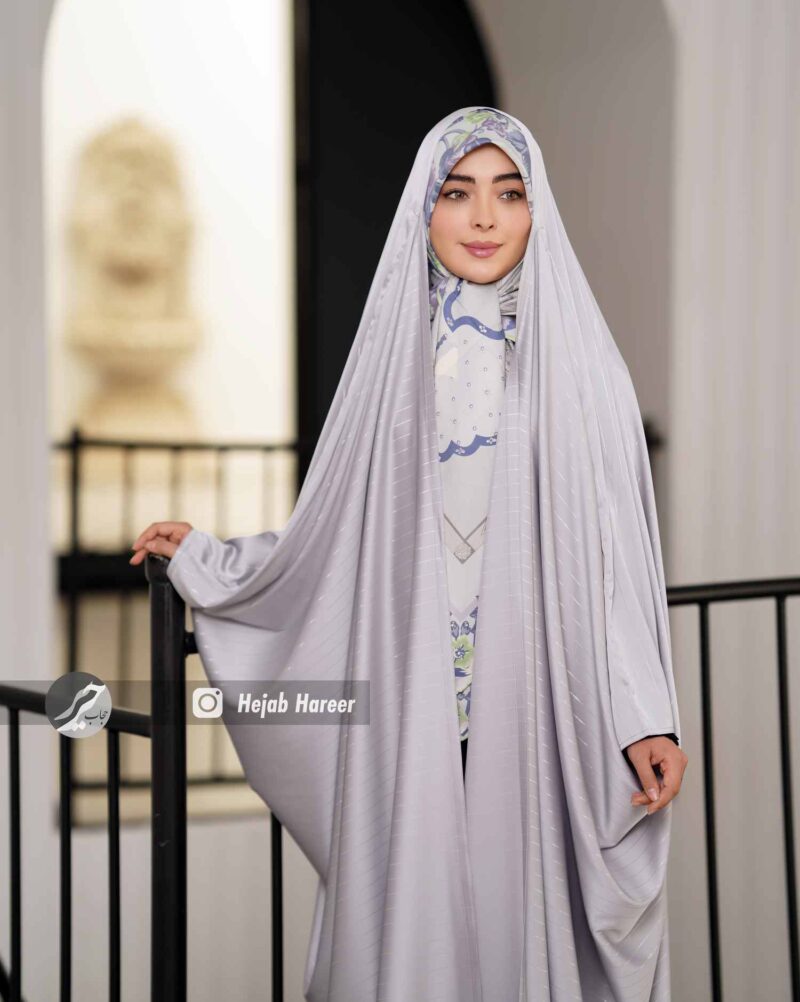 قواره چادر سیلک لاین لمه ساده کد 10444 - Image 1