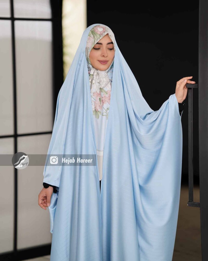 قواره چادر سیلک لاین لمه ساده کد 10446 - Image 1