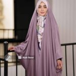 قواره چادر سیلک لاین لمه ساده کد 10447