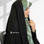 چادر مشکی طرحدار ایرانی کد 10528