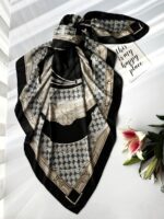 روسری رنگی طرح دار کد 10573