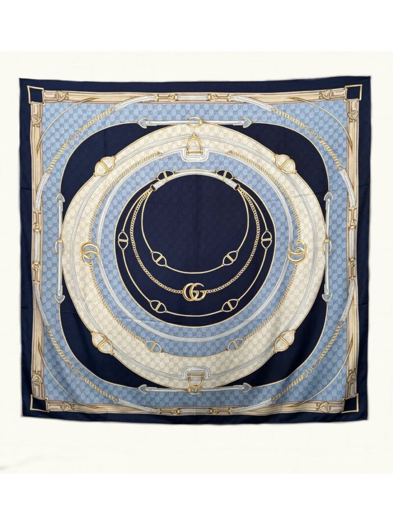 10575 روسری رنگی طرح دار کد 10575 - Image 1