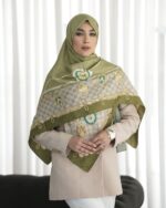 روسری رنگی طرح دار کد 10607