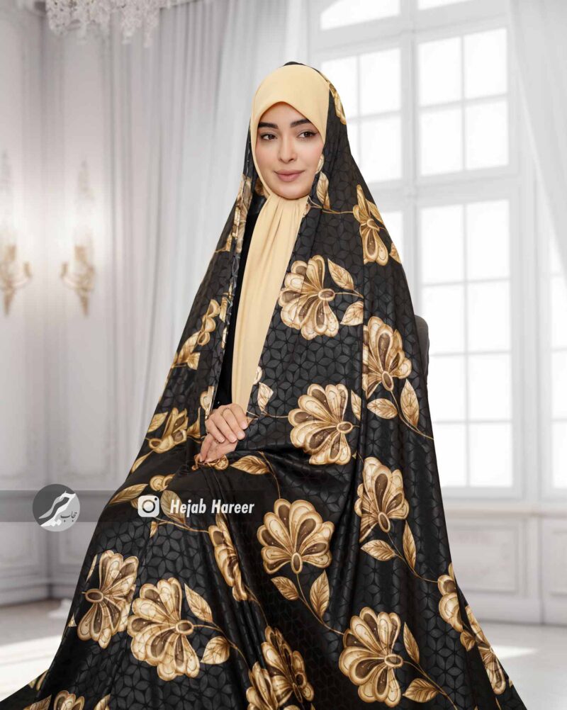 10614-1 چادر ژاکارد مجلسی کد 10614 - Image 1