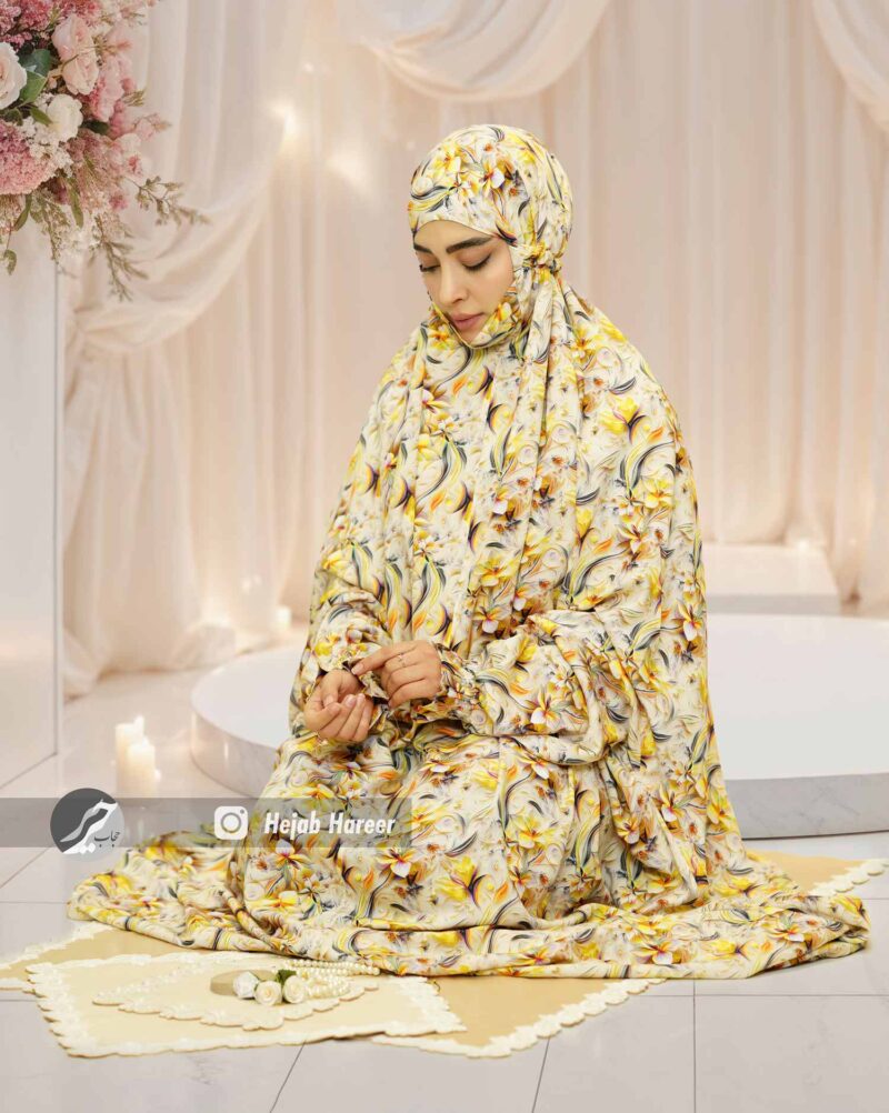 10648-2 چادر نماز آستین دار کد 10648 - Image 1