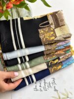 روسری رنگی طرح دار کد 10716 - Image 2