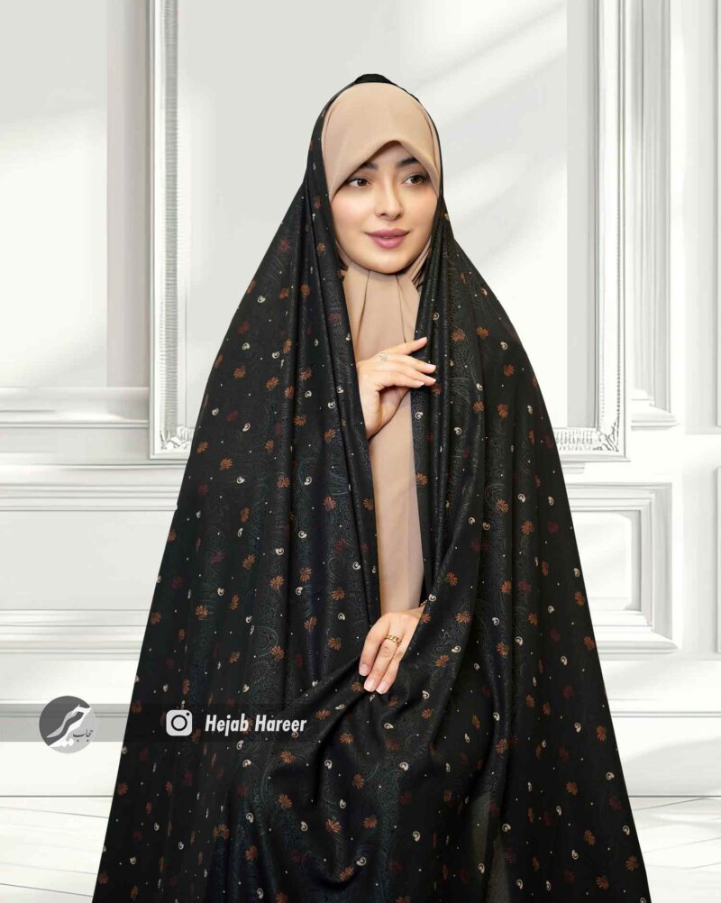 10738-2 چادر رنگی اِمباس کد 10738 - Image 1