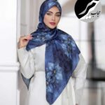 روسری رنگی طرح دار کد 10746