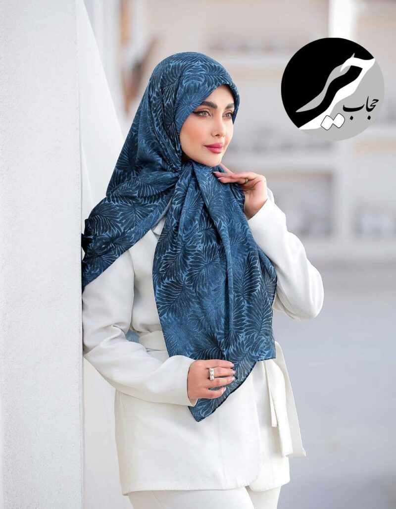 روسری رنگی طرح دار کد 10747 - Image 1