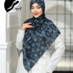 روسری رنگی طرح دار کد 10749
