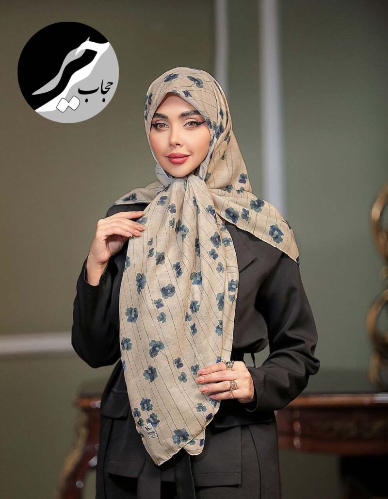 روسری رنگی طرح دار کد 10750 - Image 1
