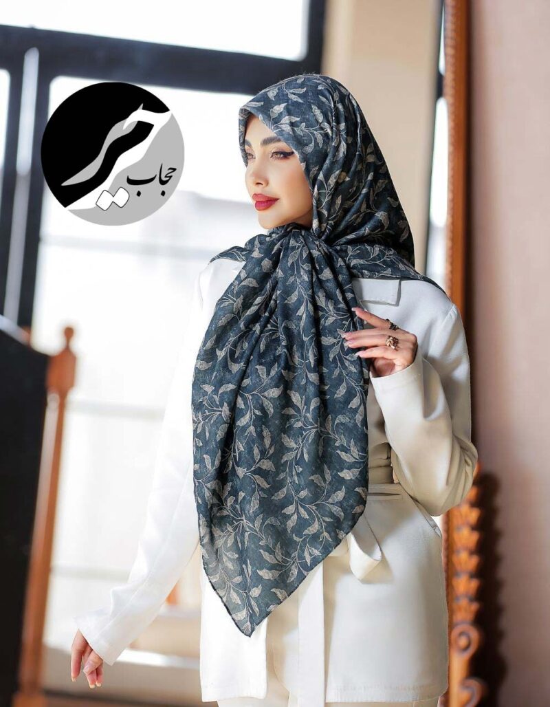 10751 روسری رنگی طرح دار کد 10751 - Image 1