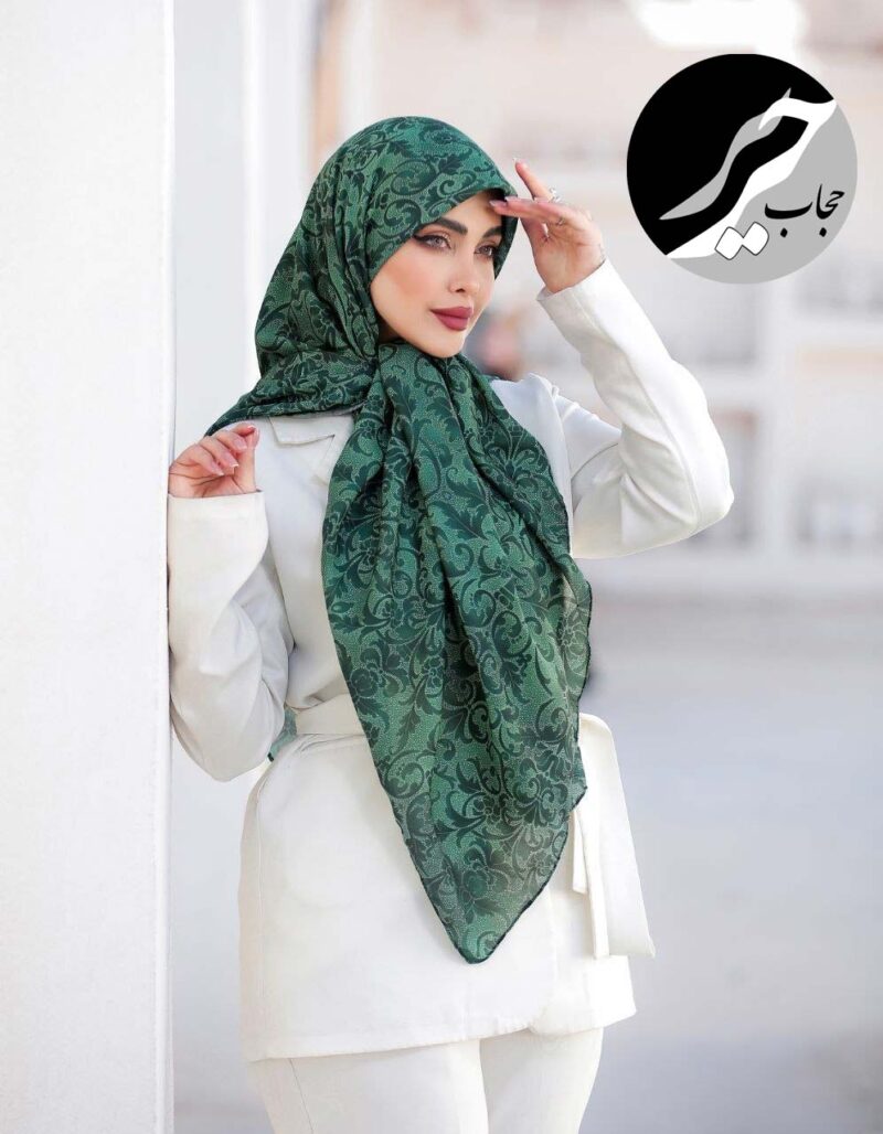 روسری رنگی طرح دار کد 10755 - Image 1