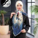 روسری رنگی طرح دار کد 10758