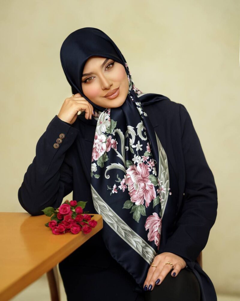 روسری رنگی طرح دار کد 10794 - Image 1