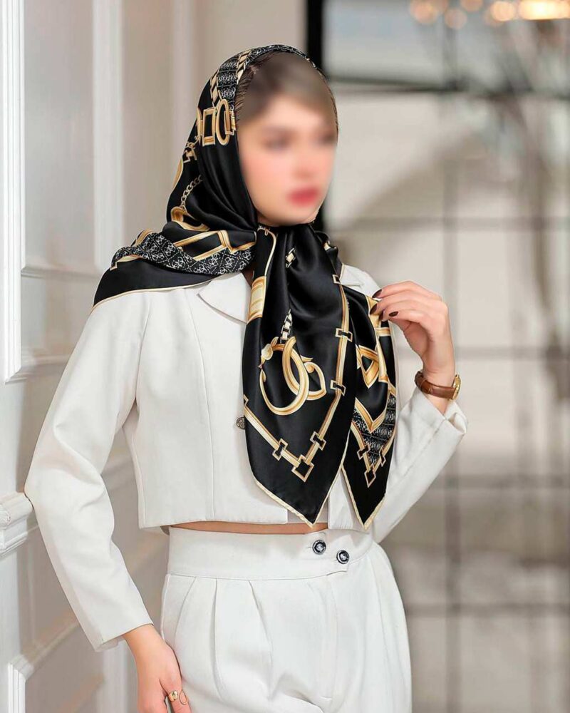 10800 روسری رنگی طرح دار کد 10800 - Image 1