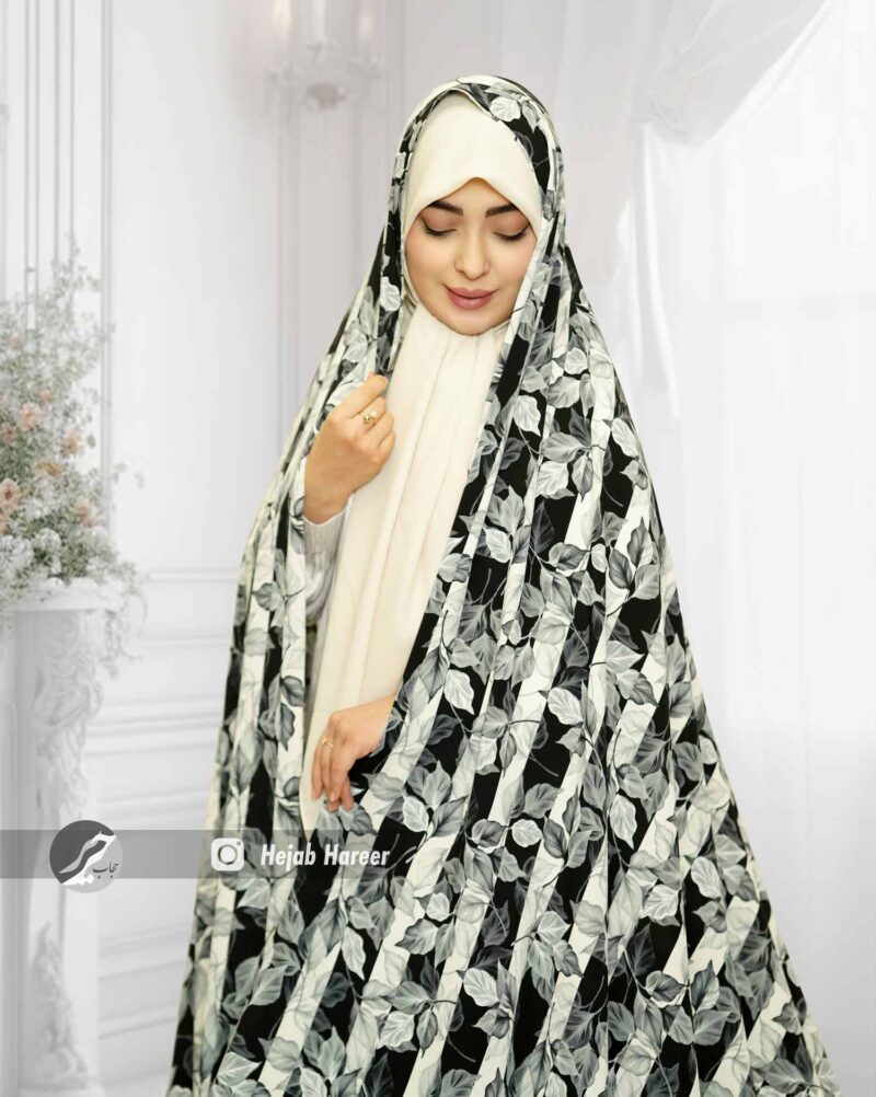 چادر رنگی کرپ کریشه کد 10817 - Image 1