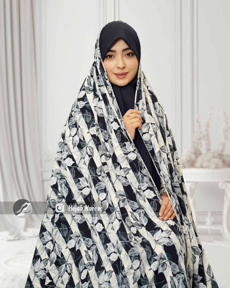 چادر رنگی کرپ کریشه کد 10818 - Image 1