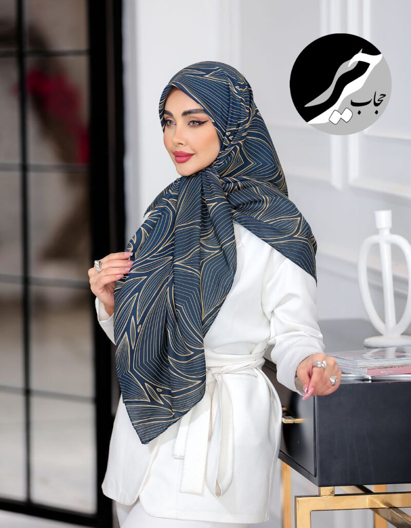 روسری رنگی طرح دار کد 10825 - Image 1