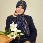روسری رنگی طرح دار کد 16012