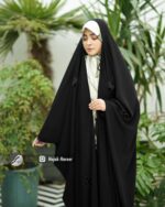 چادر مشکی عربی گلدوزی شده کد 16034
