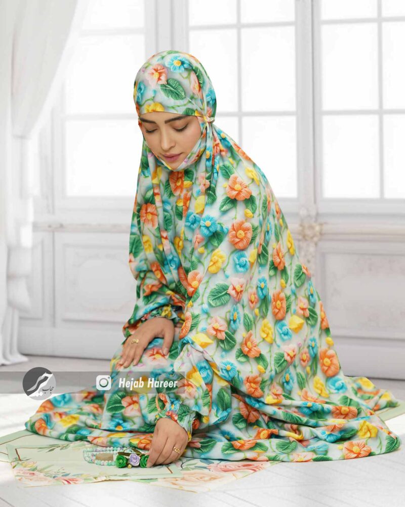 چادر نماز آستین دار کد 16073 - Image 1