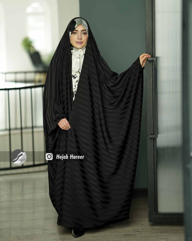 قواره چادر لاین ابریشم کد 16187 - Image 2