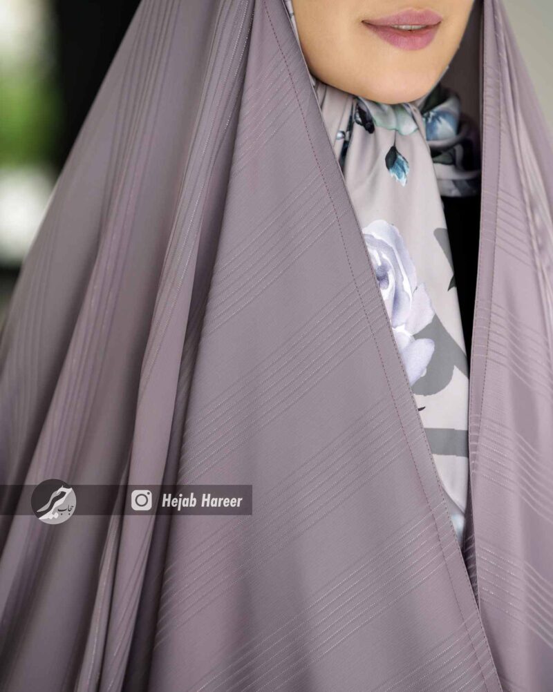 قواره چادر لاین ابریشم کد 16191 - Image 2