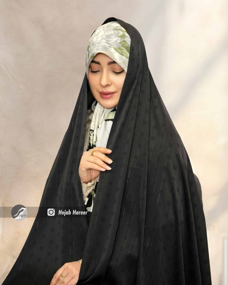 قواره چادر لاین ابریشم کد 16239 - Image 1