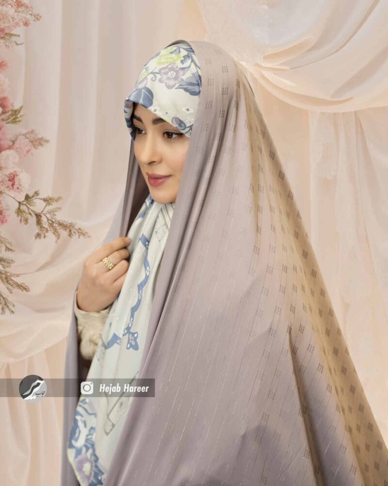 قواره چادر لاین ابریشم کد 16240 - Image 1