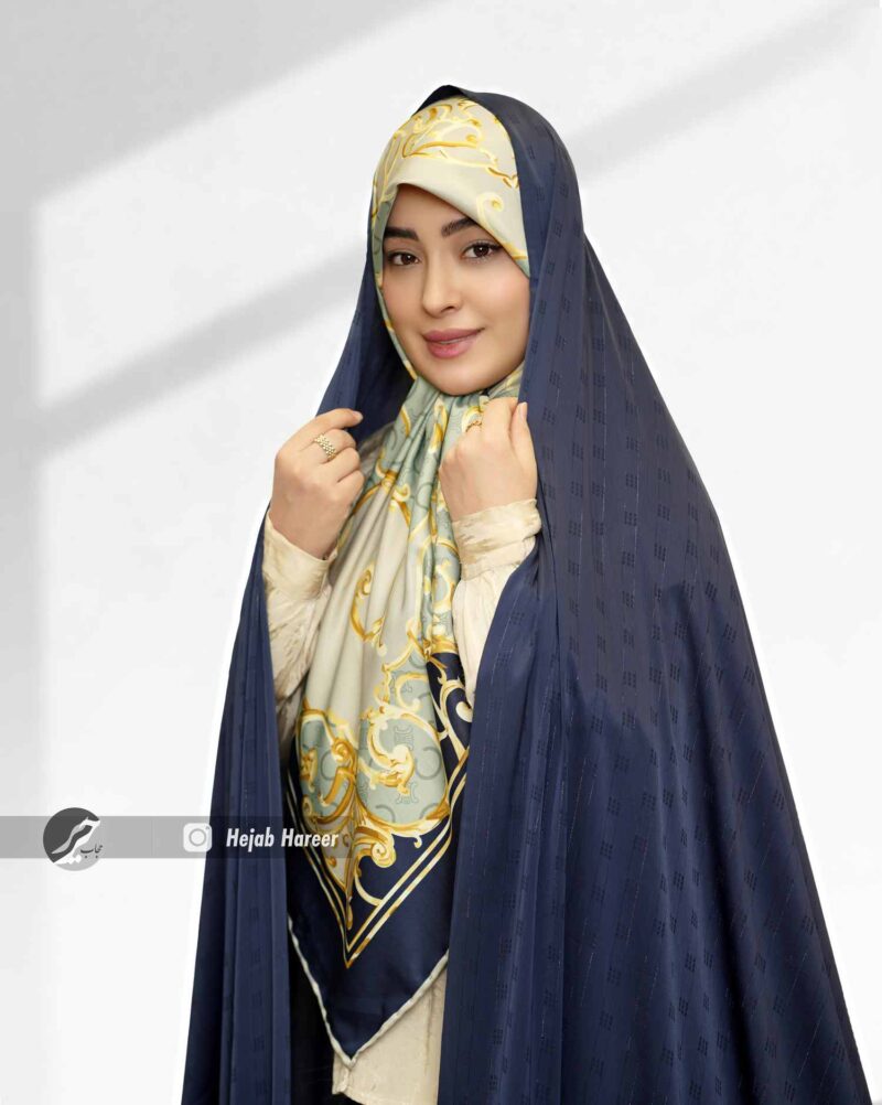 قواره چادر لاین ابریشم کد 16241 - Image 1