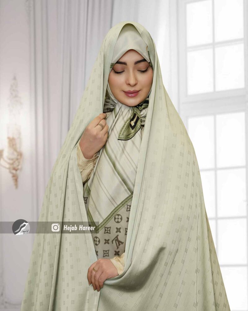 قواره چادر لاین ابریشم کد 16243 - Image 1