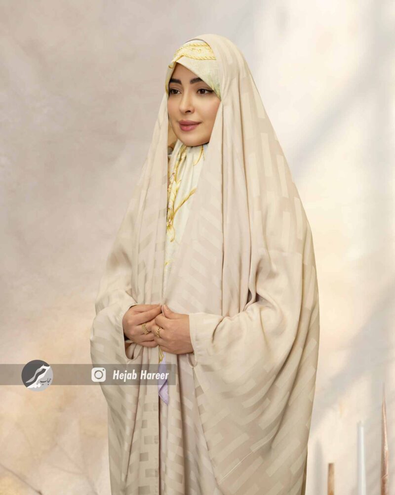 قواره چادر لاین ابریشم کد 16280 - Image 1