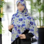 روسری رنگی طرح دار کد 16388