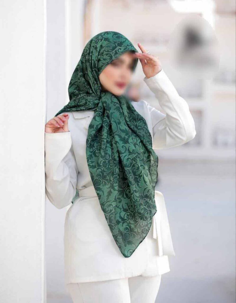 روسری رنگی طرح دار کد 16399 - Image 1