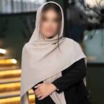روسری رنگی طرح دار کد 16450