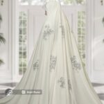 چادر عروس کد 16326