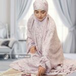 چادر نماز آستین دار کد 16680