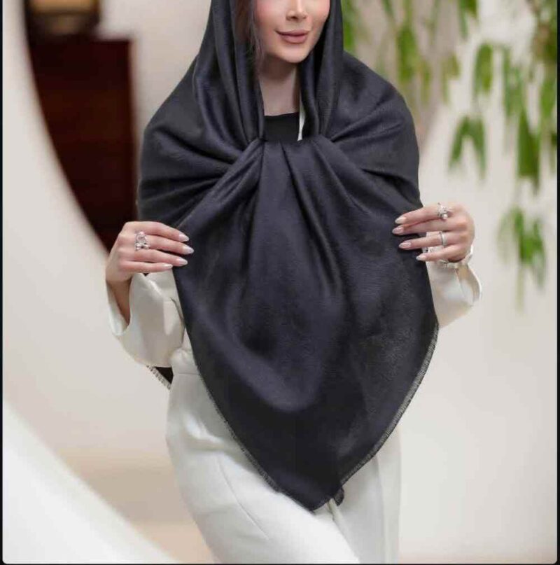 روسری رنگی طرح دار کد 17283 - Image 3
