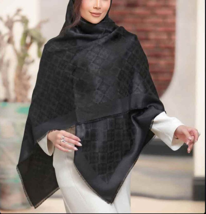 روسری رنگی طرح دار کد 17283 - Image 9