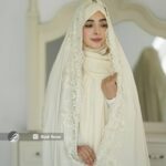 چادر عروس کد 17393