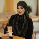 روسری رنگی طرح دار کد 17422