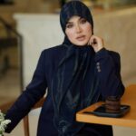روسری رنگی طرح دار کد 17416