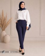 شلوار مازراتی چاکدار کد 17493 - Image 2